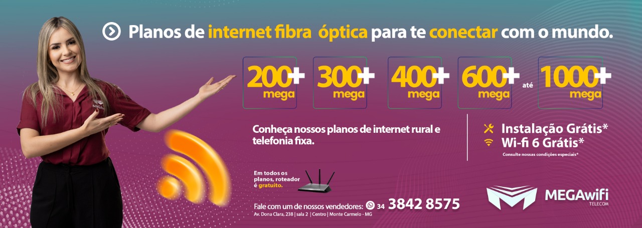 Mega Wifi  - Sua conexão com mais velocidade